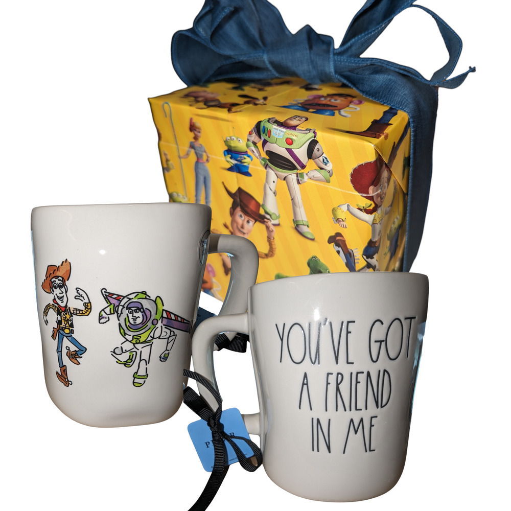 Rae Dunn & Disney Pixar Toy Story "You've Got A Friend In Me" Mug -Gift Wrapped!
